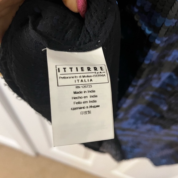 Pierre Balmain Sequin Zebra Stripe Tunic - Picture 7 of 9